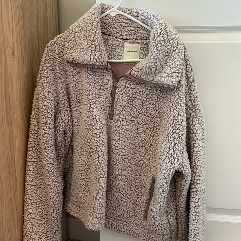 Blush Quarter Zip - Size Large